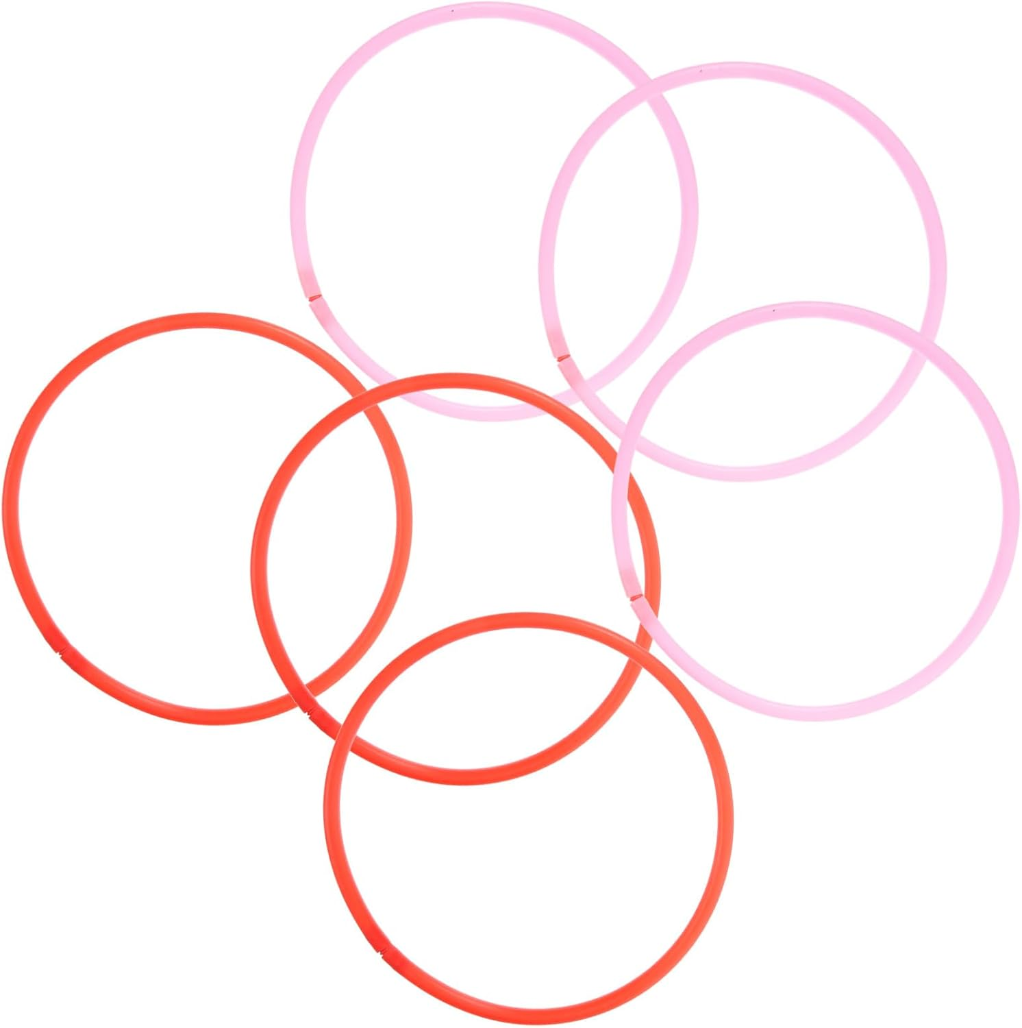 Alasum 6Pcs Floating Duckweed Rings Fish Feeding Circles Reusable Aquarium Floating Plant Intercepting Isolation Rings 16Cm for Fish Tank Breeding and Freshwater Aquatic Pets image number 2