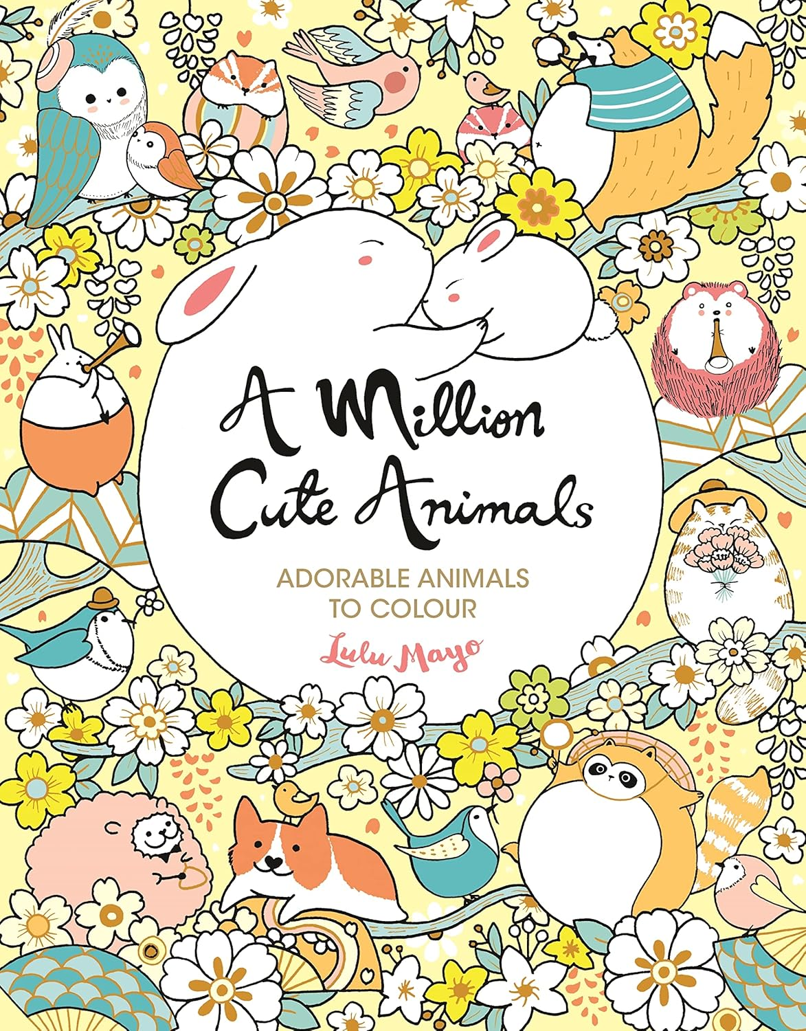 A Million Cute Animals: Adorable Animals to Colour: Volume 9 image number 3