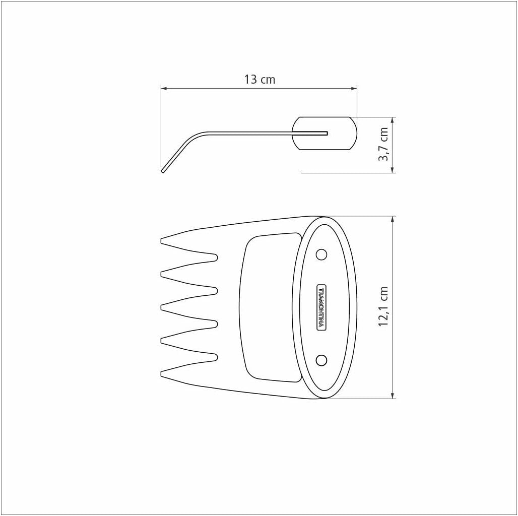 Tramontina Churrasco Multipurpose Claw with Stainless Steel Blade and Wooden Handle image number 2