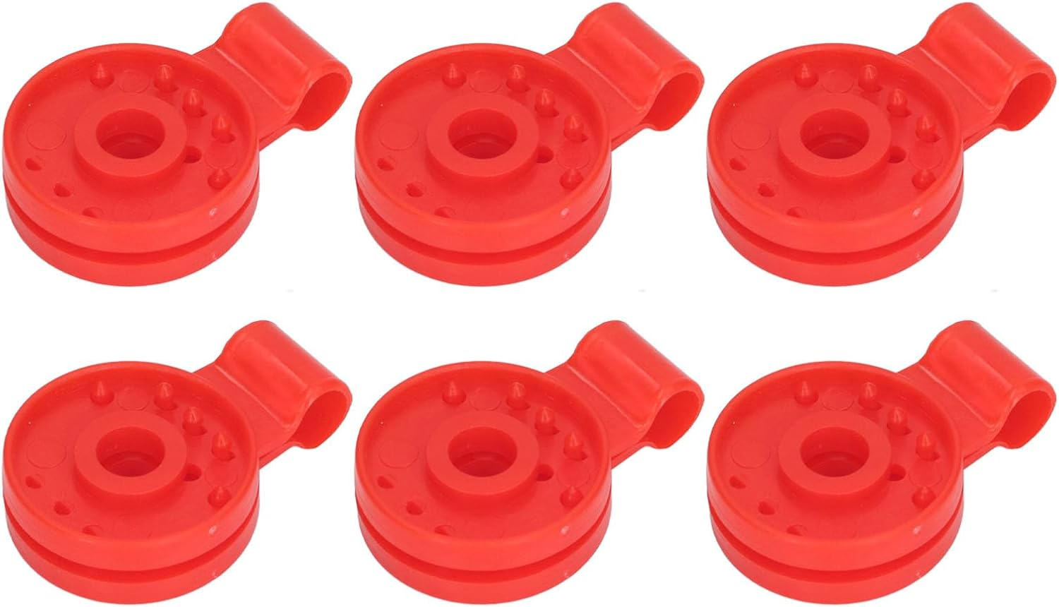 100Pcs Shade Cloth Plastic Clips, Bird Proof Plastic Sunshade Clips, Shade Cloth Heavy Duty Lock Grip for Sun Shade Net, anti Bird Netting, Garden Netting, Shade Netting (Black)