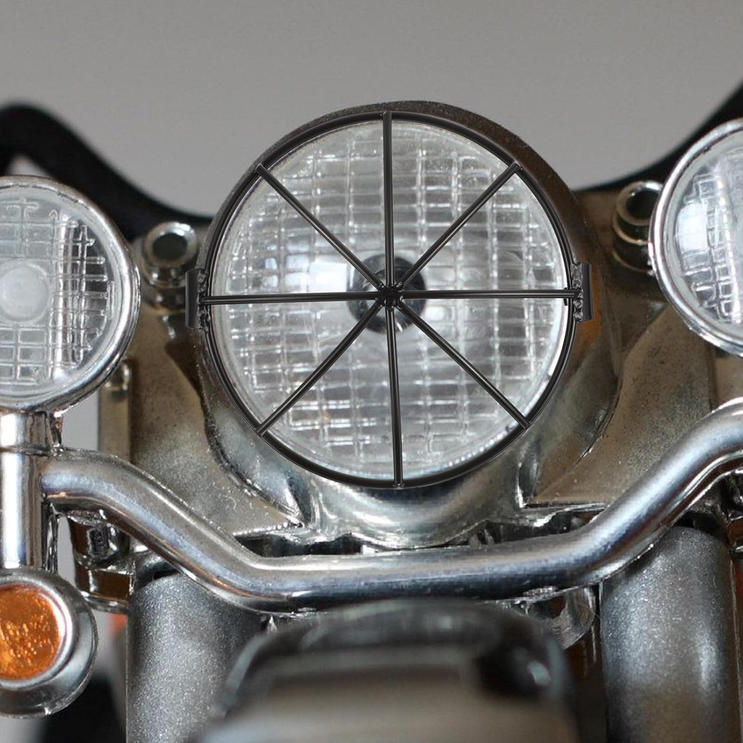 SHERCHPRY Motorcycle Accessory Headlight Cover Uv Protection Easy Install Stylish Design image number 4