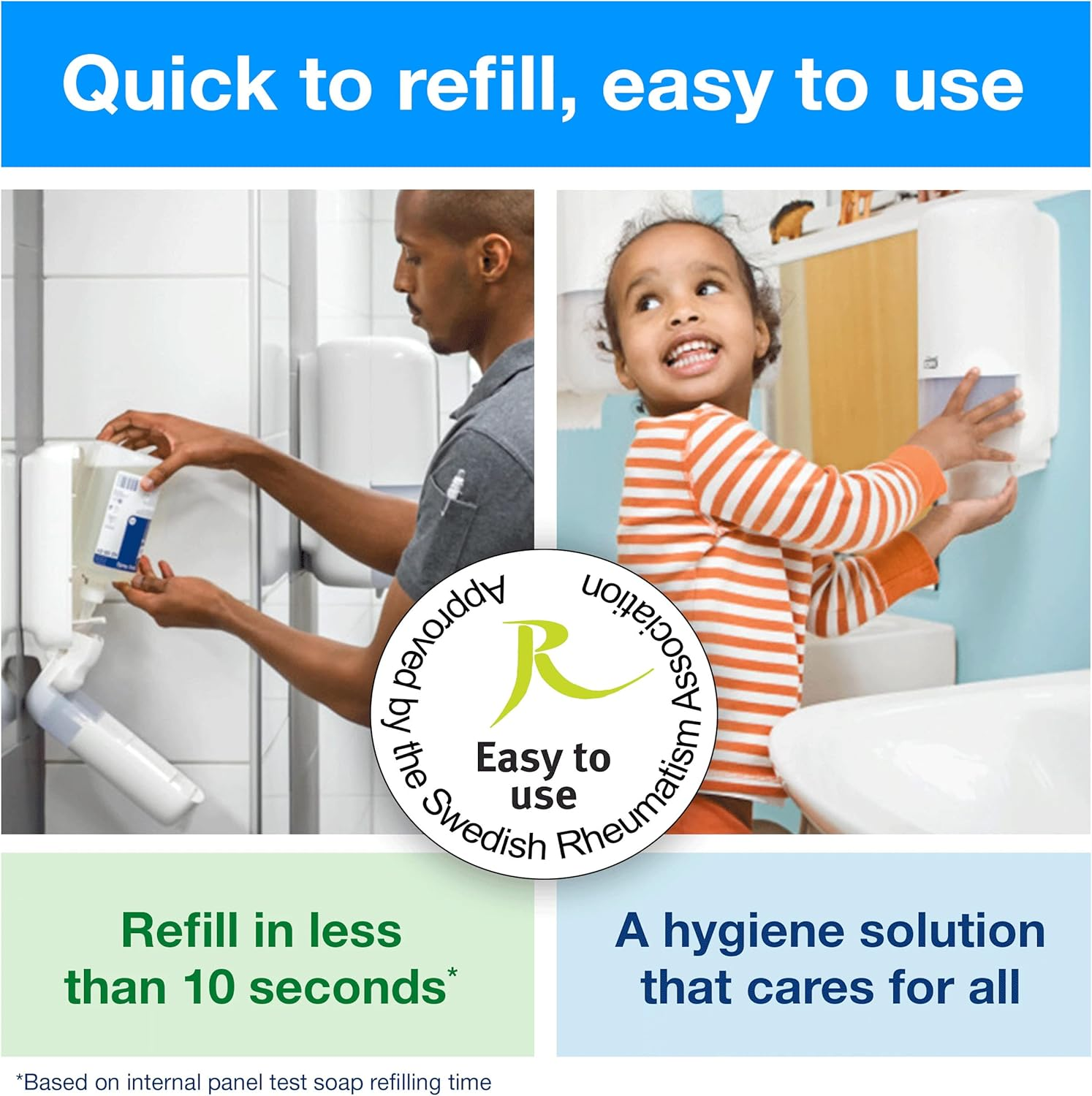 Tork Oil and Grease Liquid Soap S1, Dermatologically Tested, 1 X 1000Ml, 420401 image number 5