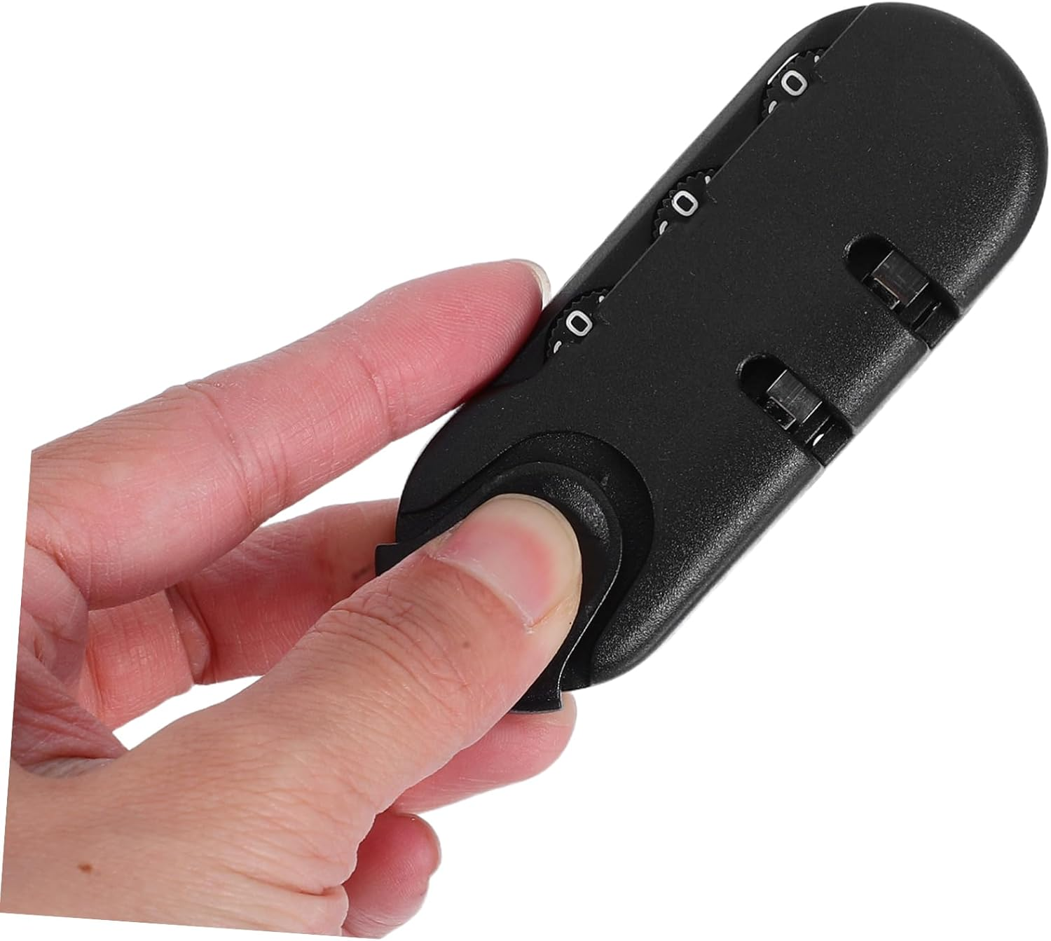 LIGIGWASH 3Pcs anti Theft Travel Padlocks for Luggage and Backpacks, 3-Digit Combination Zipper Locks Thumb Operation, Locks for Suitcase and Bag Protection image number 1