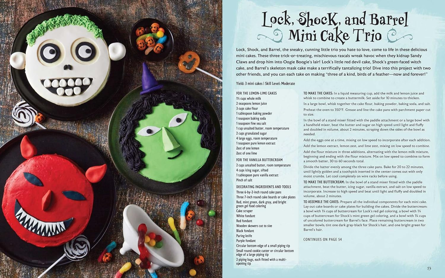 The Nightmare before Christmas: the Official Baking Cookbook image number 2