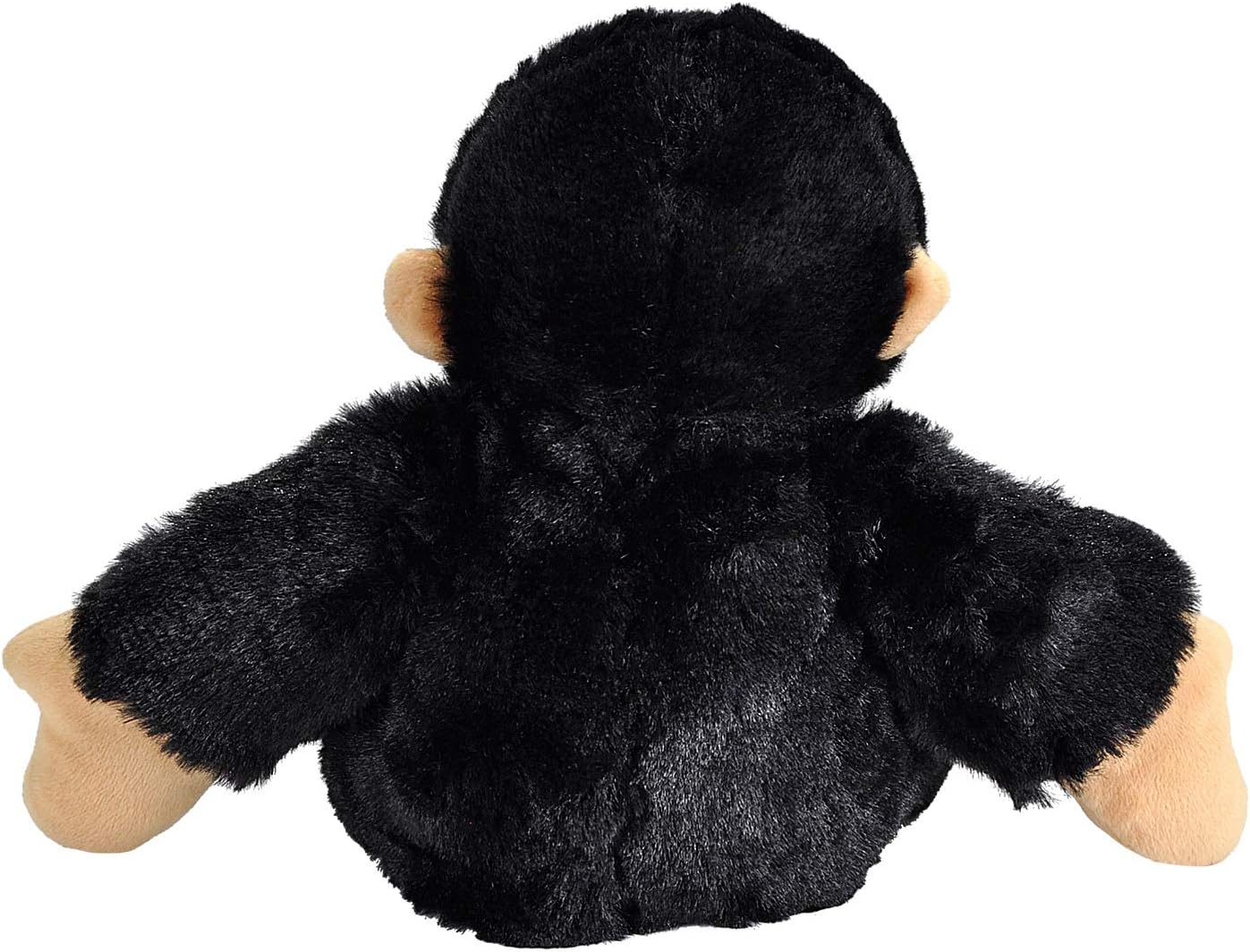 Wild Republic Chimp Plush, Stuffed Animal, Plush Toy, Gifts for Kids, Hug'Ems, 7", Black image number 6