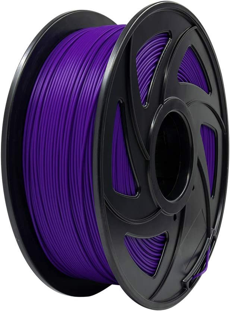Voxelab 3D Printer Filament Color Changeable PLA Nebula Purple Filament 1.75Mm, Different Color by Light, Perfectly Hide the Layer Line, 1Kg (2.2Lbs)-Dimensional Accuracy +/- 0.02Mm, PLA Nebula Purple