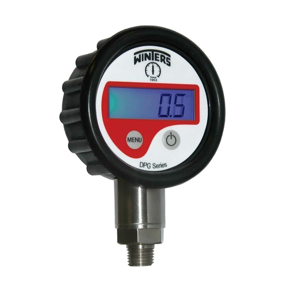 Digital Pressure Indicator (Range: 0 to 700 Bar / 0 to 10000 Psi) with 1/4" NPT | High Accuracy Tire Meter, Water Pressure Tester, Hydraulic Monitor | Chemical Industries, Oil & Gases | Model: DPG image number 4