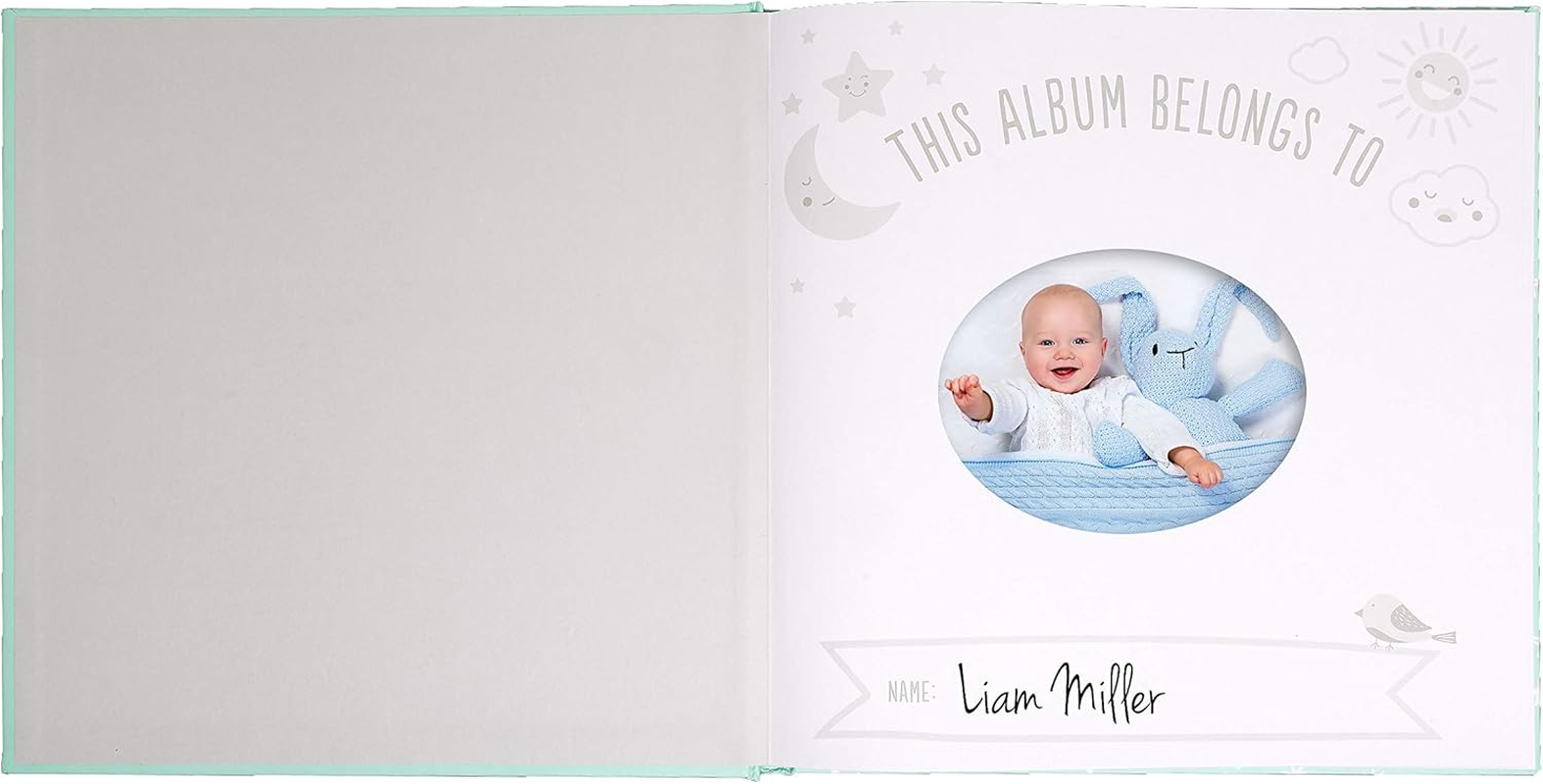 Kate & Milo Little Dreamer Stars Baby'S First Year Memory Book, Baby Milestones Photo Album, Whimsical Gender Neutral image number 4