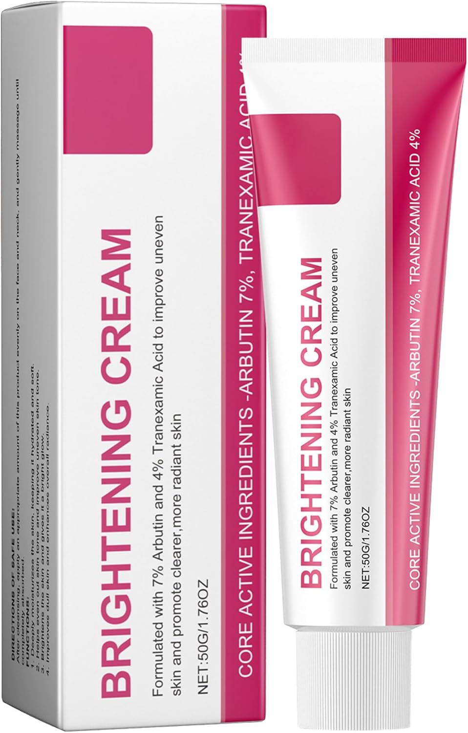 Brightening Cream with 7% Arbutin and 4% Tranexamic Acid - Fade Dark Spots, Freckles,Blemishes & Pigmentation image number 3