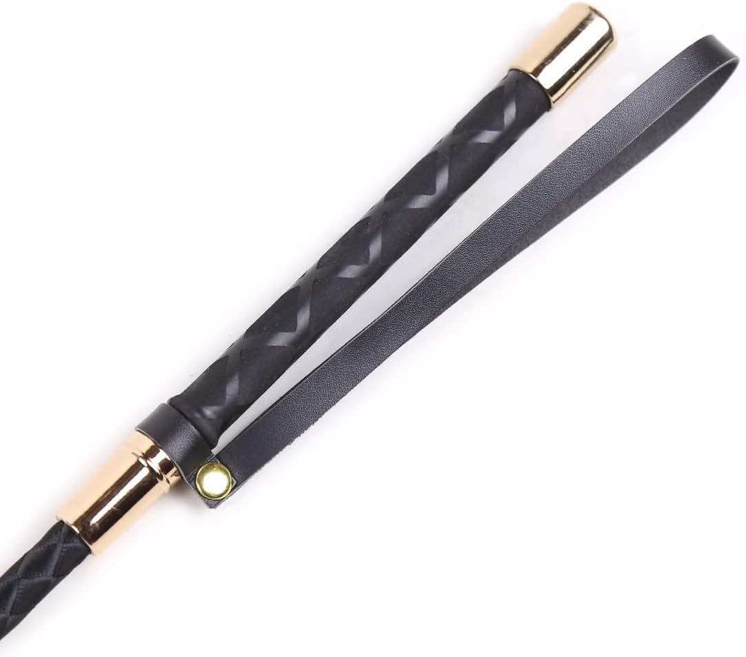 Horse Riding Crop, Ergonomic Whips for Horse Training, Durable Equestrian Riding Crop with Single Slapper, Essential Whip Gear for Horse and Pony Discipline image number 5