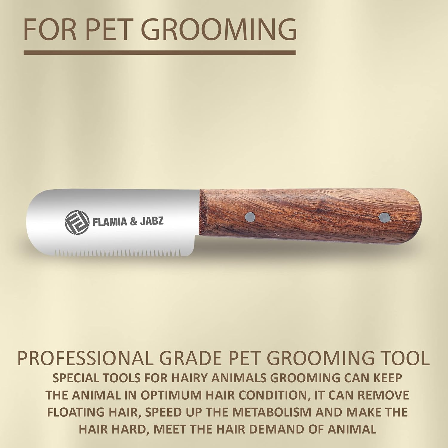 Professional Stripping Knife, Right Handed, 3 Inch Blade (Stainless Steel) (Medium, Rosewood) image number 4