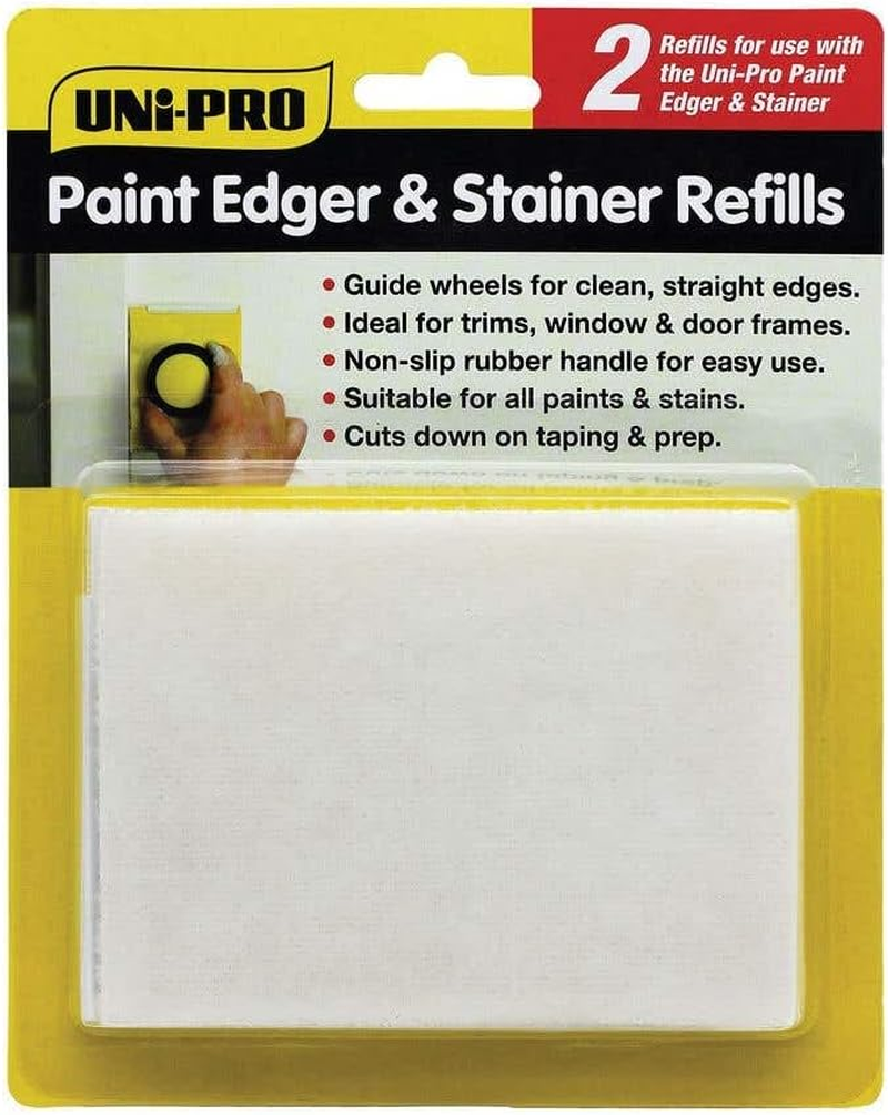 Uni-Pro Paint Edger and Stainer 2-Pack Replacement Pads