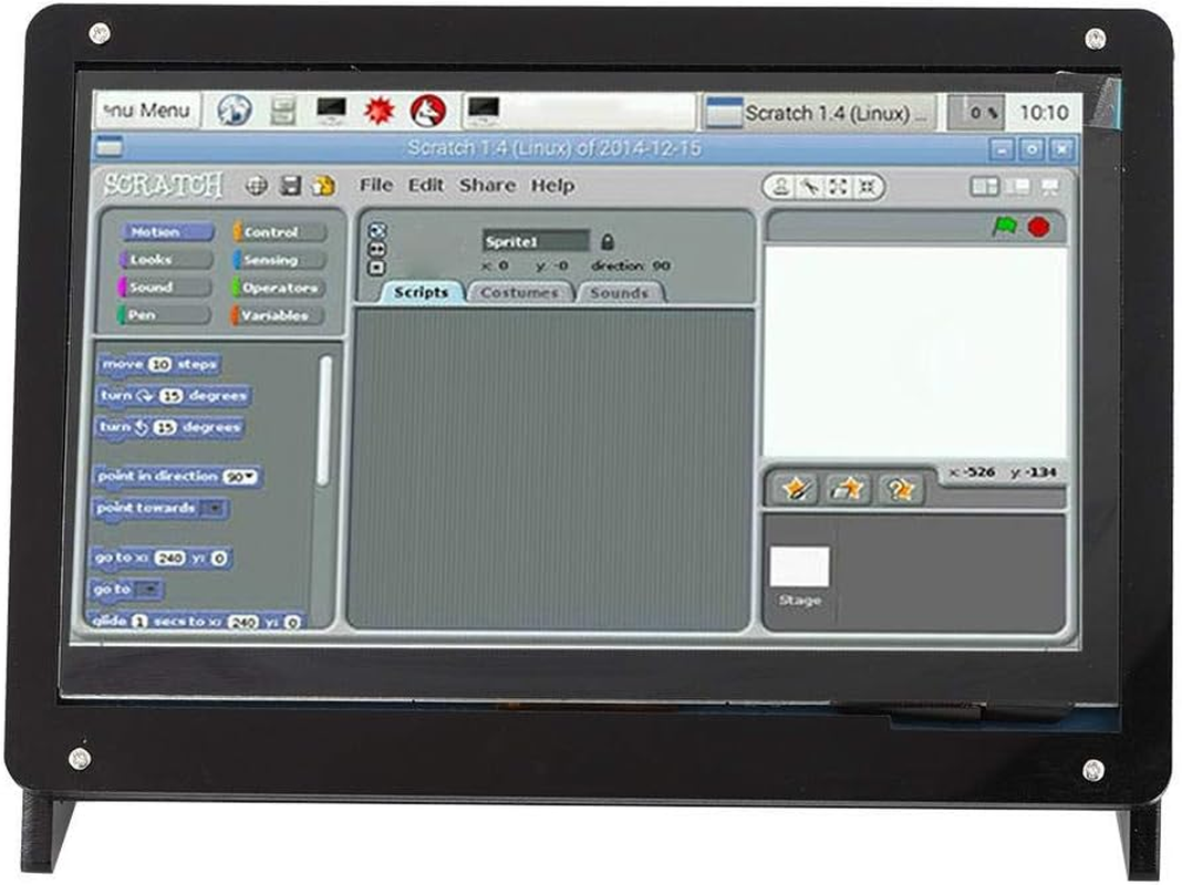 Black IPS Touch 7 Inch High Sensitivity Shell Case Screen, Display Monitor(Plastic Bracket Shell) image number 4