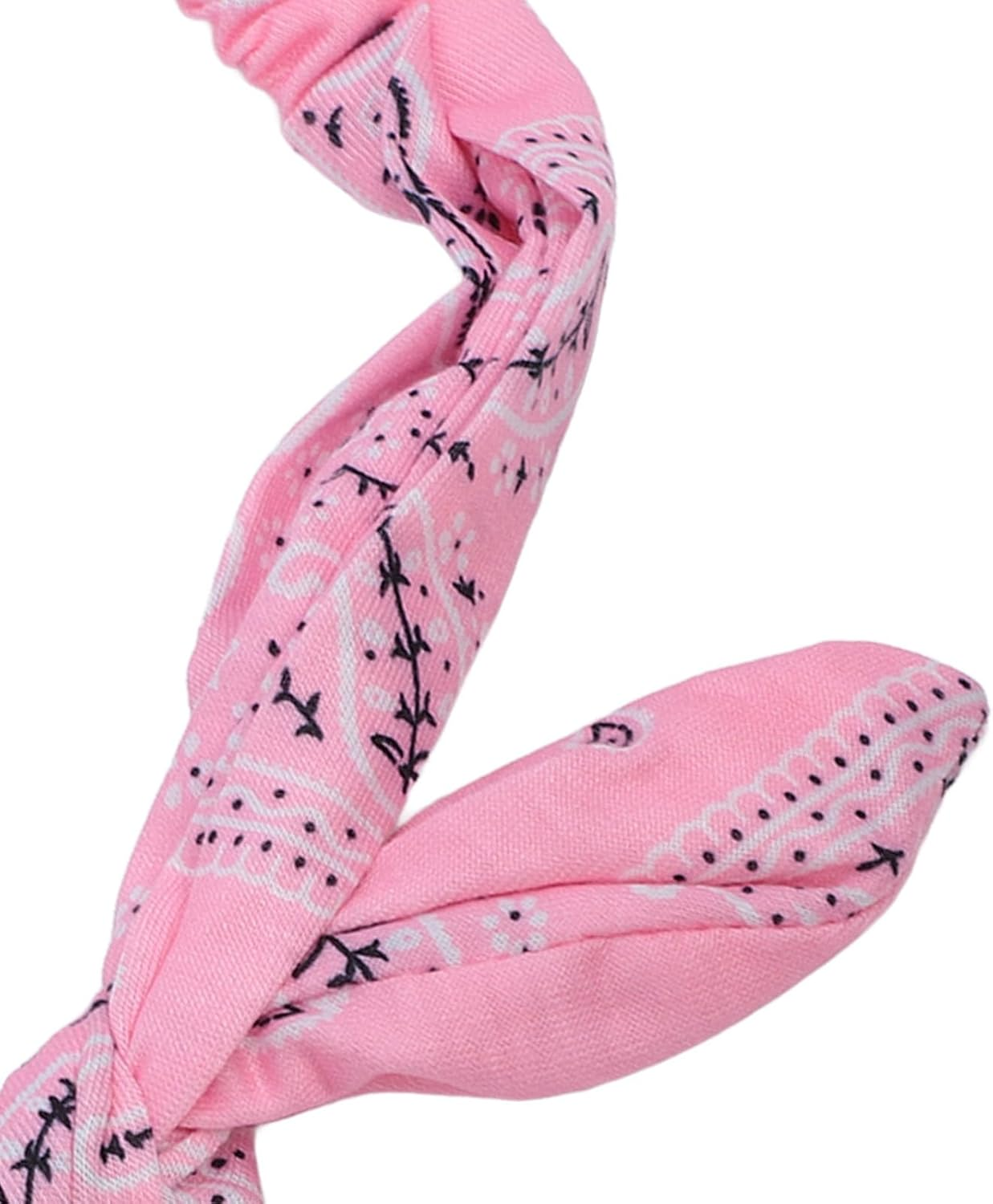 10 Packs Floral Print Soft Elastic Headbands, Fashion Sport Cute Hair Accessories, Twist Turban Hair Wraps, Summer Hair Accessories, for Women and Girls image number 2