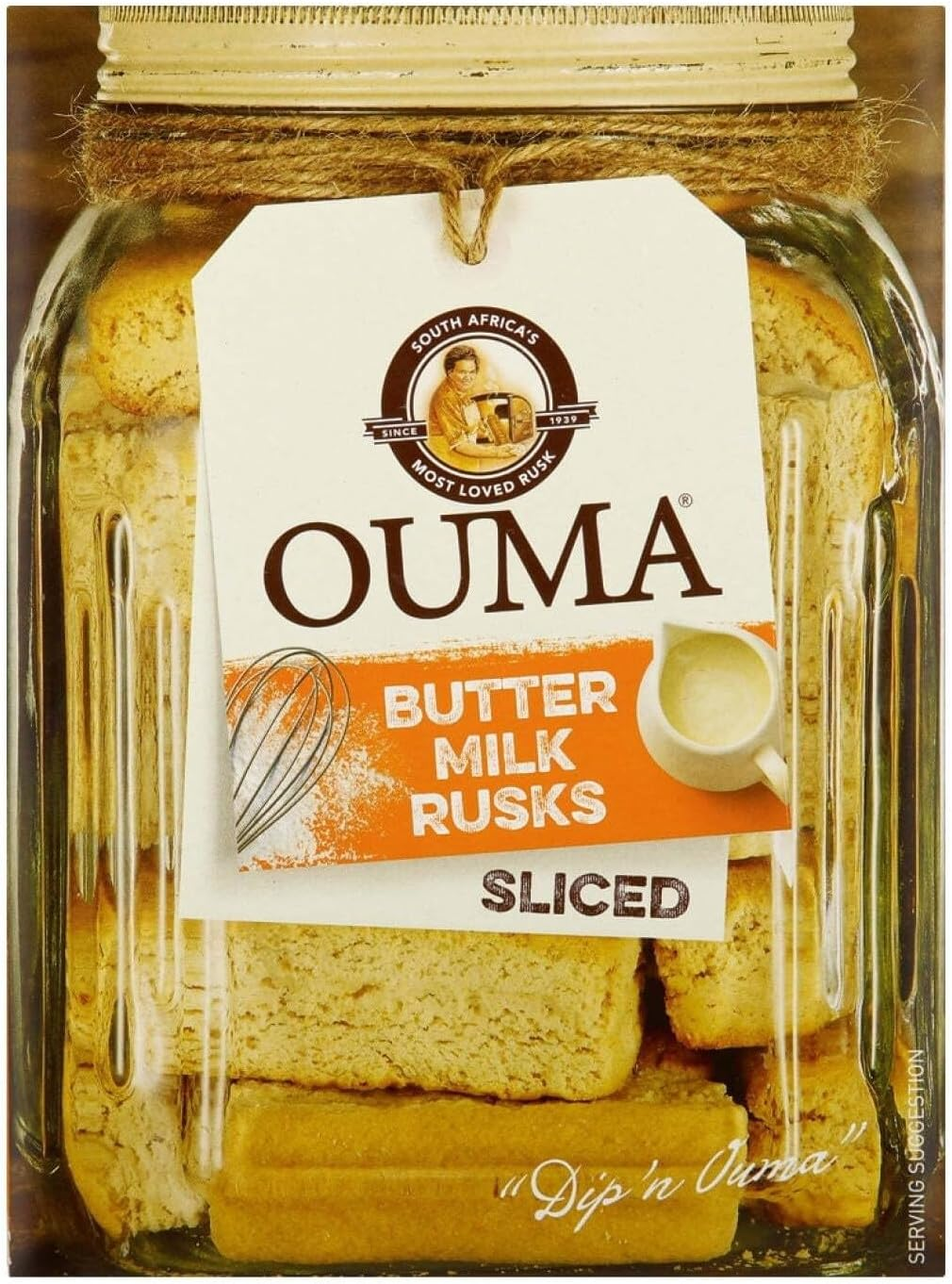 Ouma Buttermilk Sliced Rusks 450 G