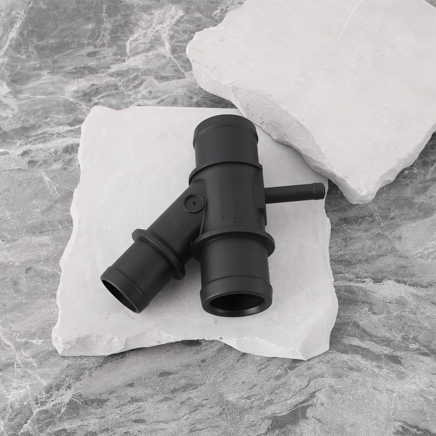 2Pcs Cooling System 4 Way Distributor Pipe 1K0121087H Compatible with VW Compatible with Audi image number 4