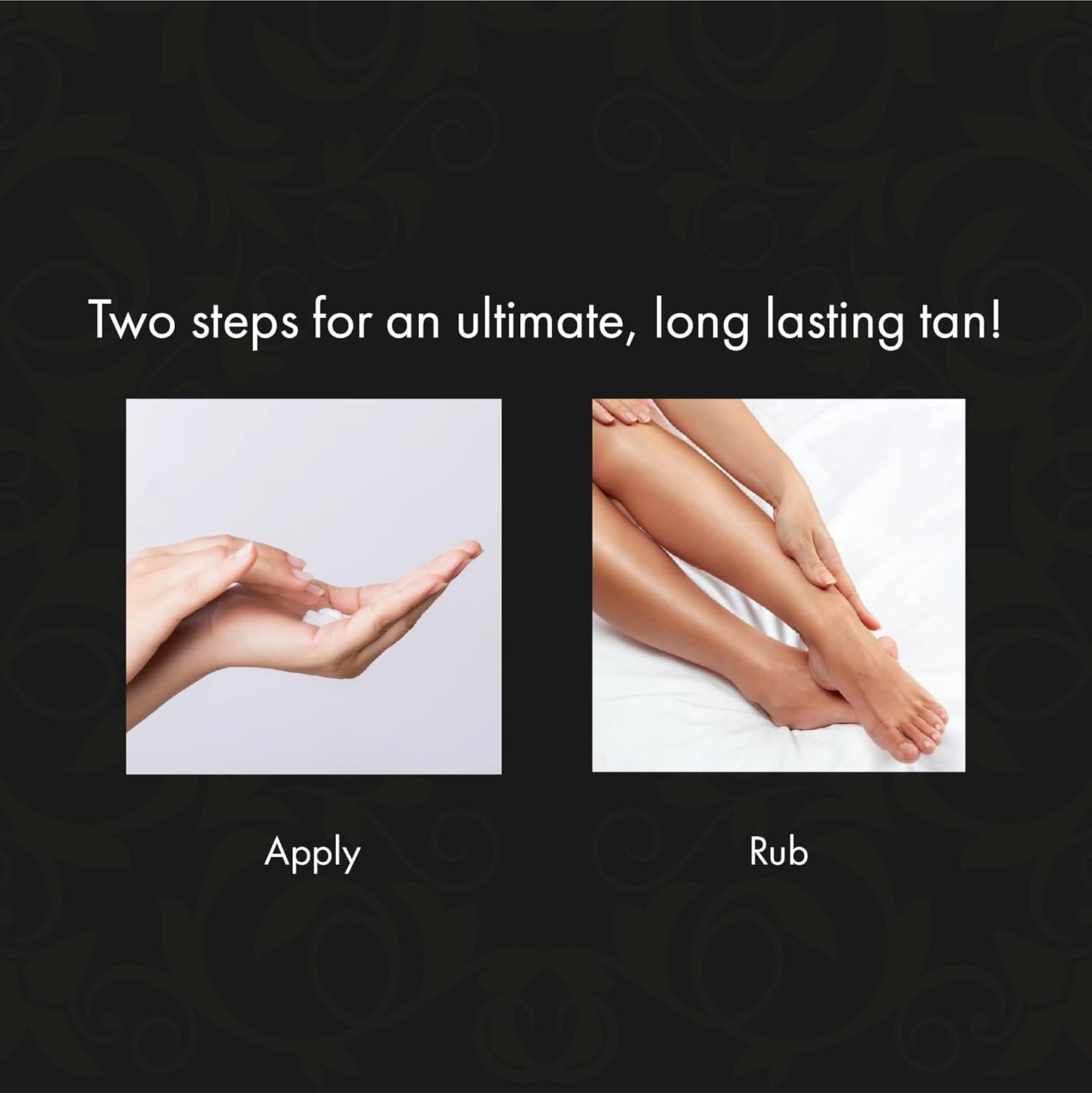 Millennium Tanning SOLID BLACK TAN EXTENDER Moisturiser with Argan Oils 540Ml image number 4