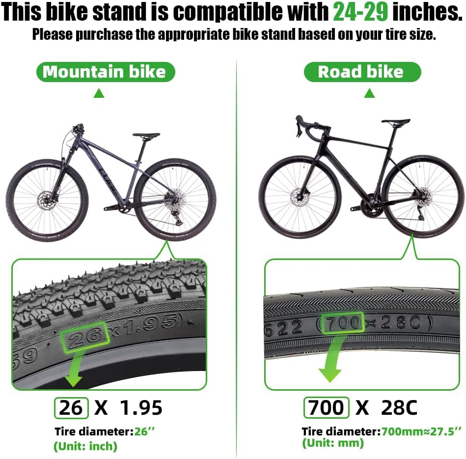 New Alloy Adjustable Rear Side Non-Slip Bicycle Bike Kickstand, Height Adjustable Bike Stand Suitable for 24"-29"Inches Mountain Bike/Road Bike image number 2