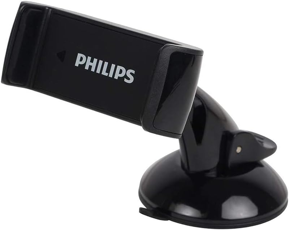 Philips DLK2411SB/97 Car Mobile Phone Holder for Smartphone, GPS, Phablet - Black image number 3