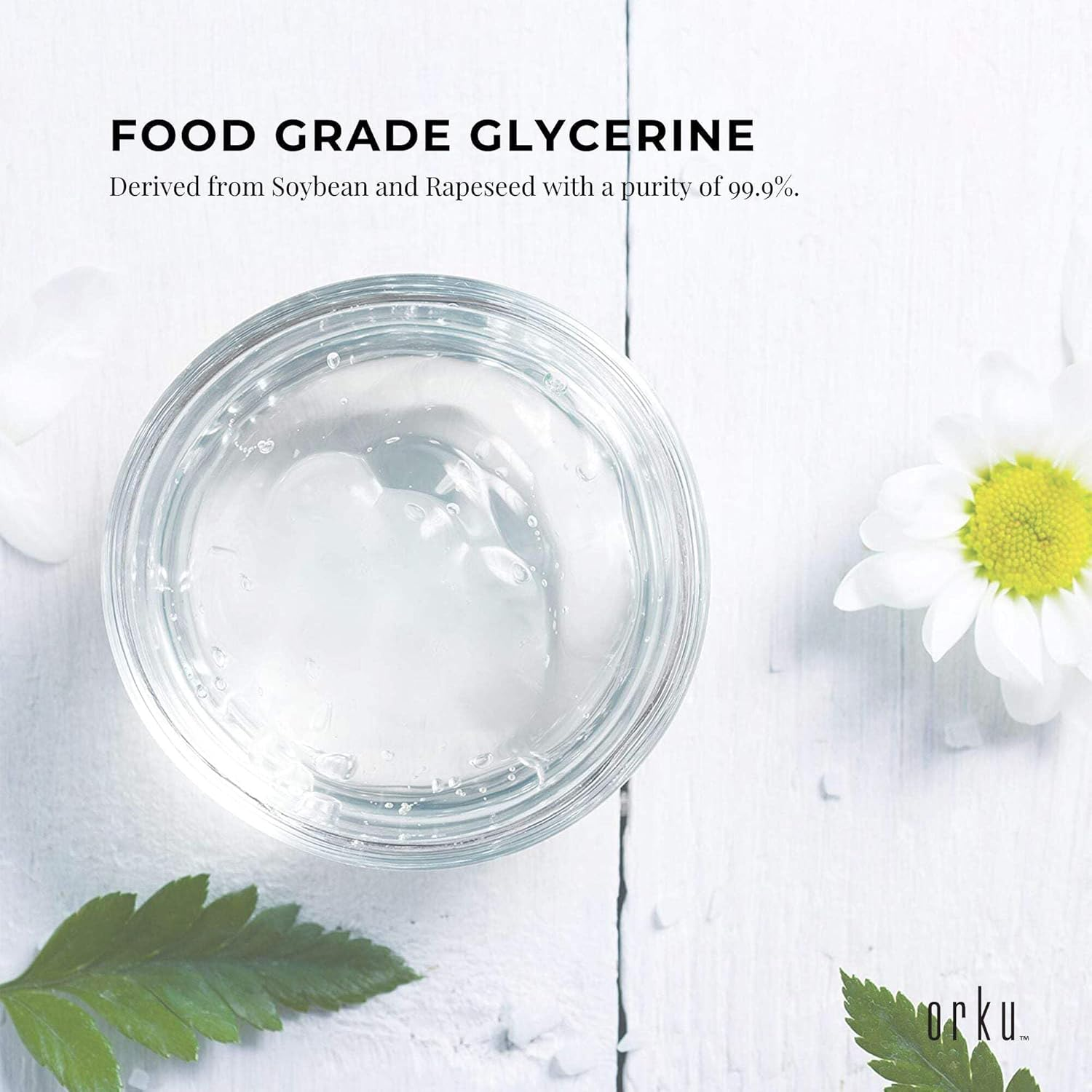 500Ml Glycerine Refined USP 99.9% Glycerol Pharmaceutical Vegetable Soybean Rapeseed image number 4