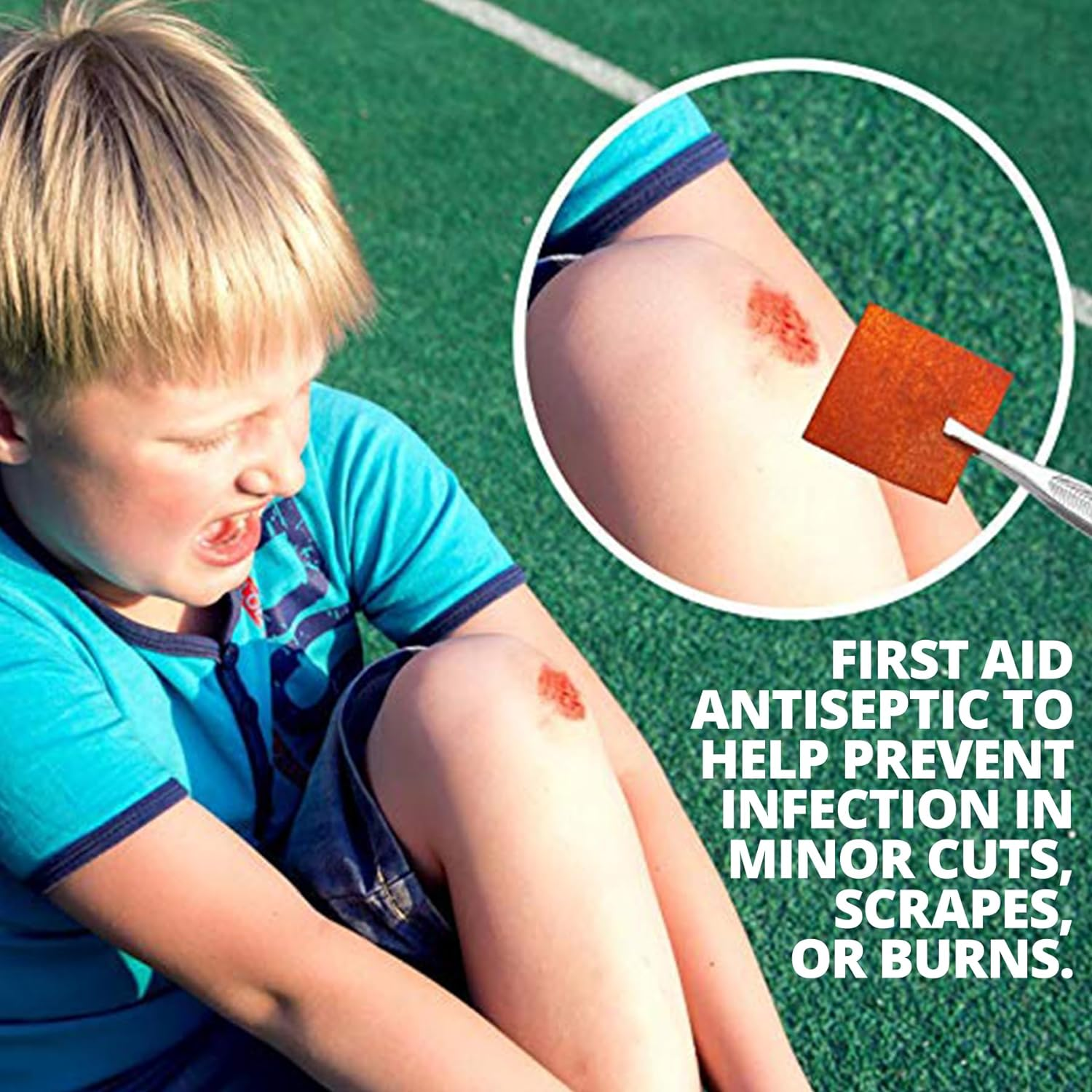 Iodine Prep Pads - (Box of 300 Count) Iodine Prep Solution Pads, 10% Povidone Iodine Swabs for Individual Disposable Cotton First Aid image number 5