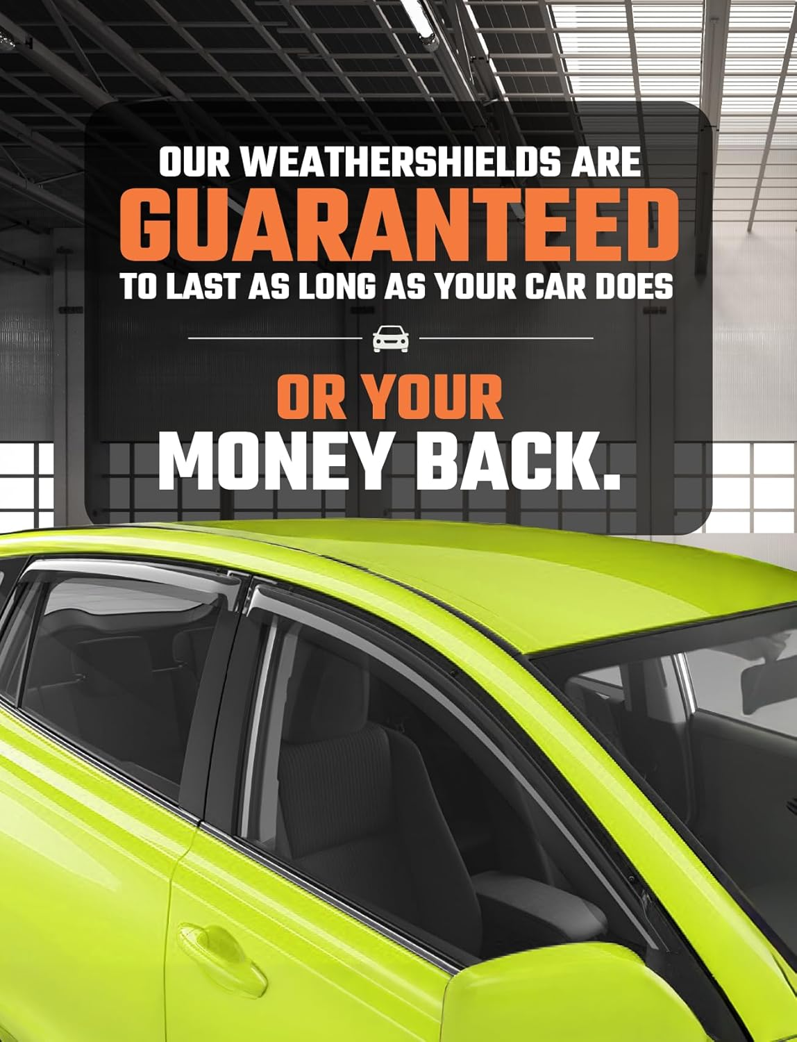 Sunland Protective Plastics Weathershield Slimline Driver, Dark Tint, Ford Falcon FG/FG-X All Sedans & Utes 04/2008-10/2016 - F325SLDT