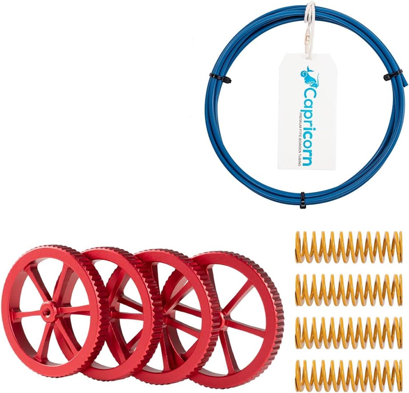 Upgraded Creality Hand Twist Leveling Nuts, 1M Capricorn XS Bowden Tubing, Tube Cutter, Hot Bed Die Springs for Ender 3/3 Pro, Ender 5/5 Plus, CR-10, CR10S/10S Pro, CR 20 3D Printer image number 5