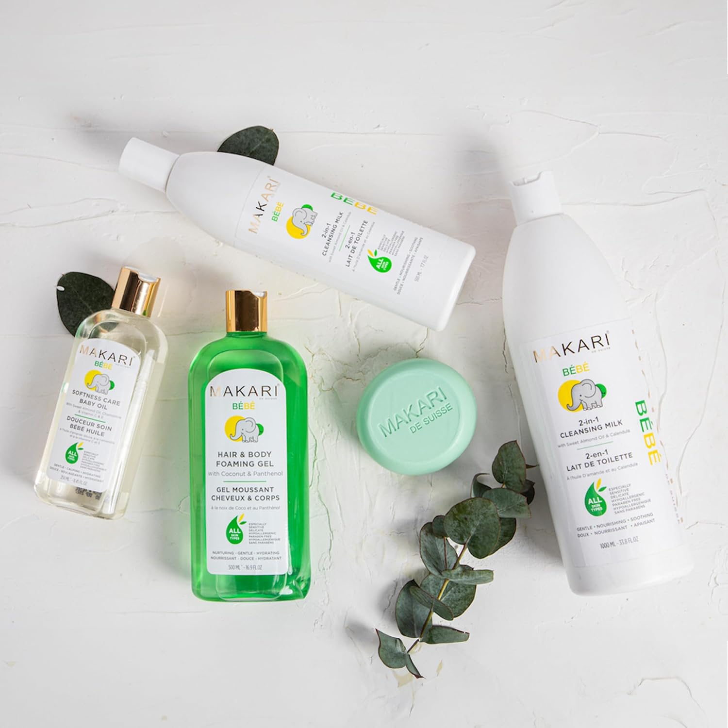 Makari De Suisse Softness Care Baby Oil, Sweet Almond & Chamomile, Vitamins C & E, Pediatrician Approved, Hypoallergenic, Paraben-Free, Moisturizing & Calming, Nourishing for Sensitive Baby Skin, 250Ml (8.45 Fl Oz) image number 5