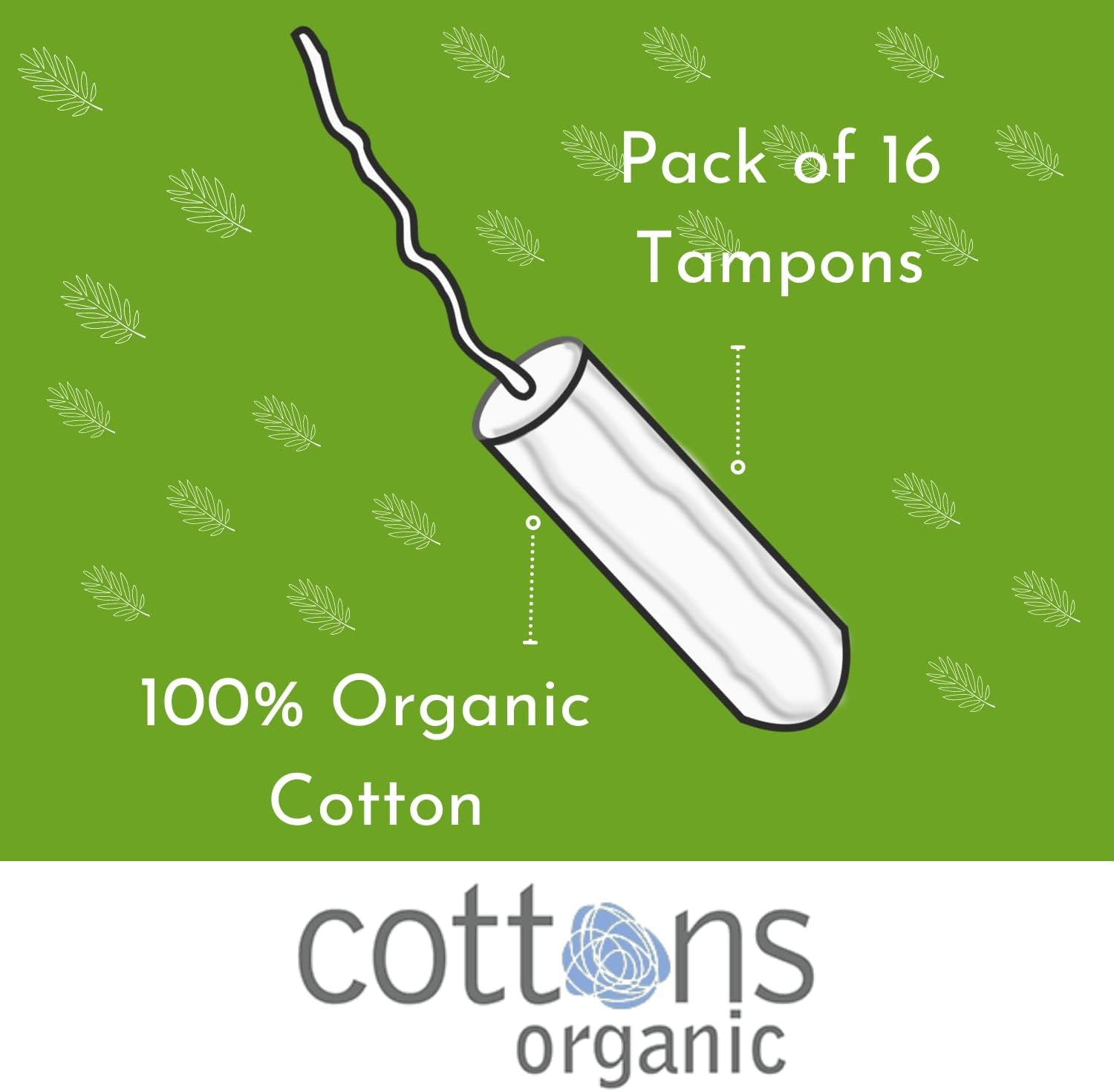 Cottons 16 Regular Tampons image number 4
