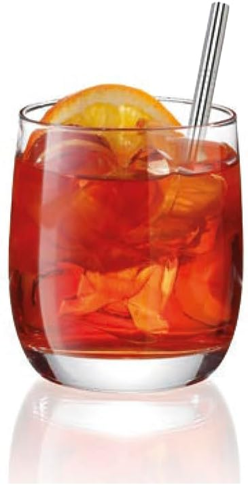 Metaltex 253182000 Drinking Straws INOX Short/Straight Set of 4