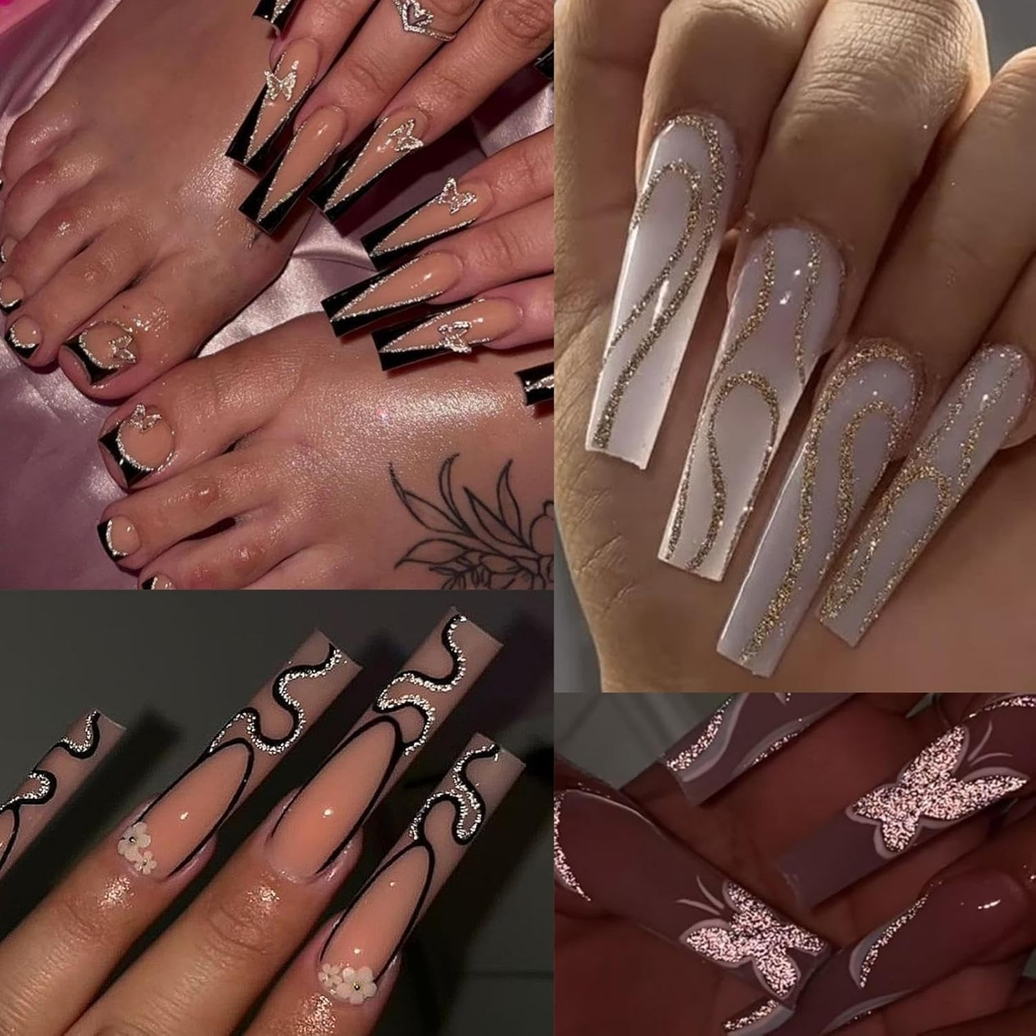 Rronnoy Reflective Glitter Gel Polish,12 Colors Nail Polish Gel - Long-Lasting Reflective Manicure Liner for Art Design Summer Salon Party Women Holiday Home