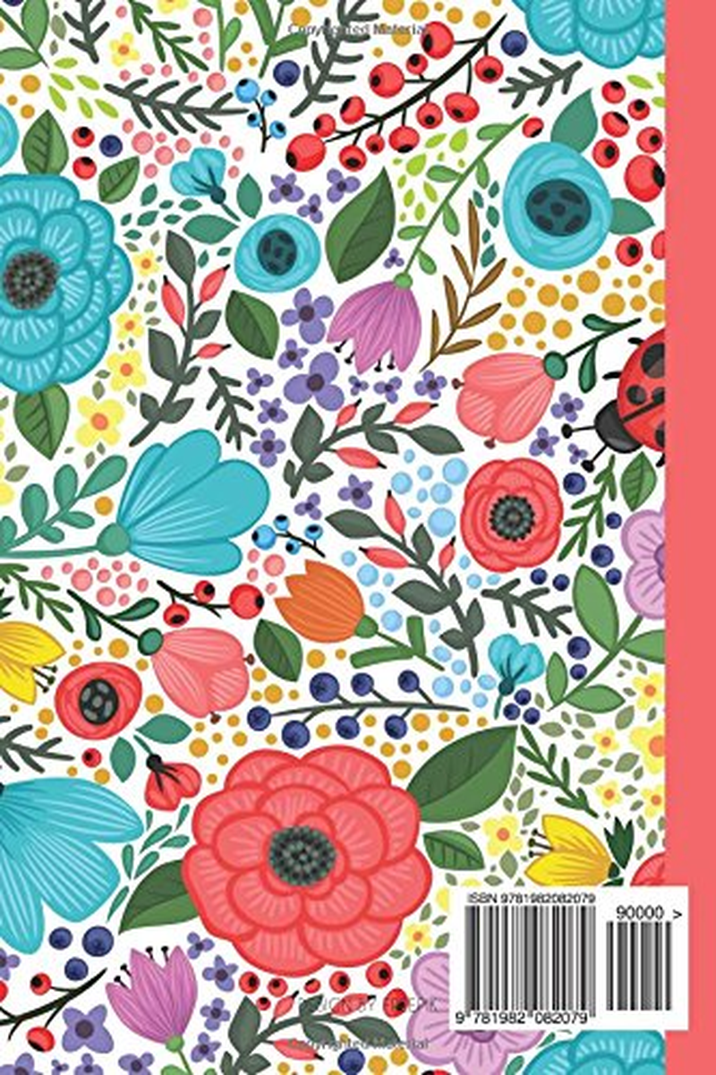 World'S Best Bus Driver (6X9 Journal): Bright Flowers, Lightly Lined, 120 Pages, Perfect for Notes, Journaling, Mother&rsquo;S Day and Christmas Gifts