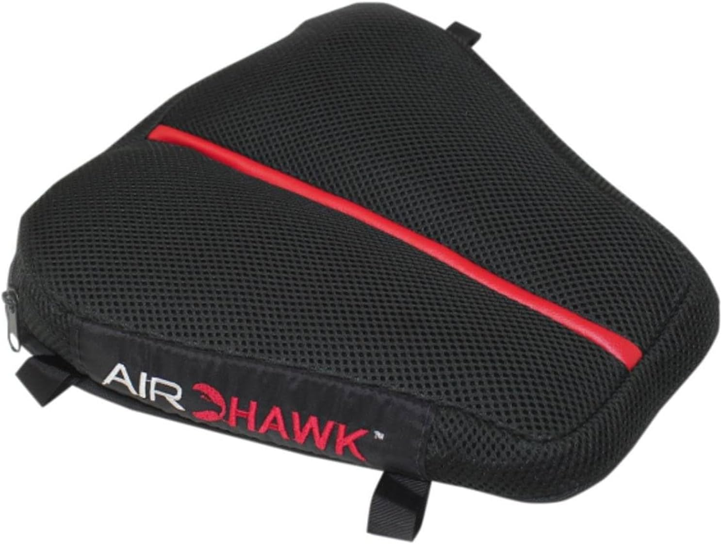 AIRHAWK 11" X 11" Dual Sport Motorcycle Seat Cushion - Lightweight Portable Inflatable Multi-Cell Air Pad with Breathable Spacer Mesh Cover & Non-Skid Bottom image number 3