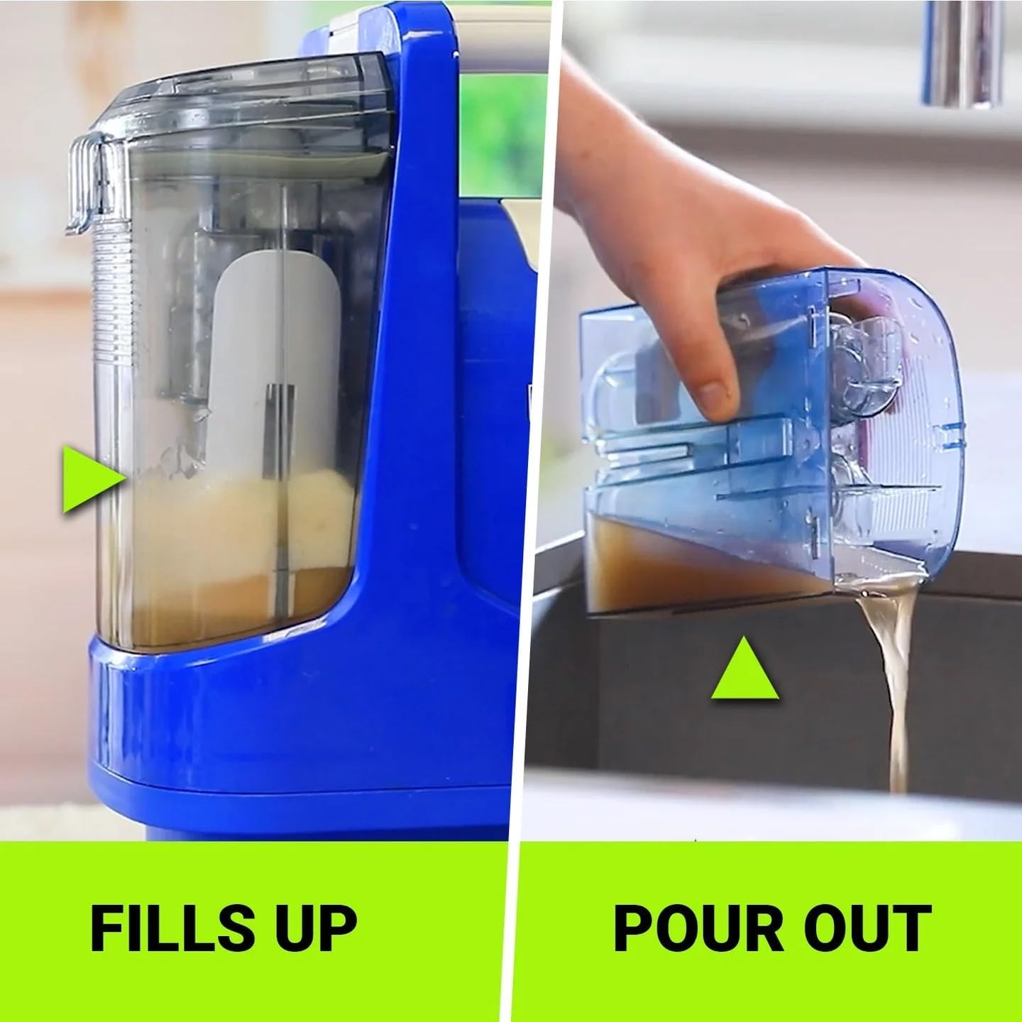 Kleva Range KRAPOF - Portable Carpet & Upholstery Cleaner &ndash; Powerful Spot Stain Remover for Carpets, Rugs, Furniture & Car Interiors | Deep Cleaning Machine with Strong Suction & Dual Water Tanks image number 5