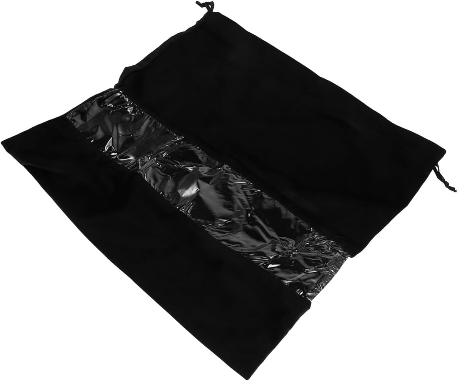 HAPINARY Transparent Drawstring Hair Dryer Storage Bag for Travel Lightweight Protective Dust Pouch for Clothes Makeup and Small Essentials Portable Multipurpose Organizer