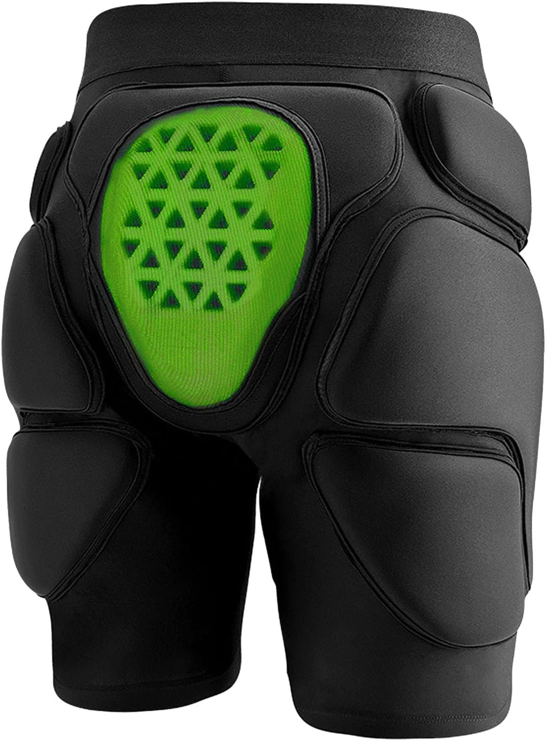 3D Protective Padded Shorts, Skiing Skating Tailbone Hip Butt Pad, Impact Crash Pants Shorts for Ice Figure Roller Skating Skateboarding Skiing Snowboarding, for Women Men image number 5