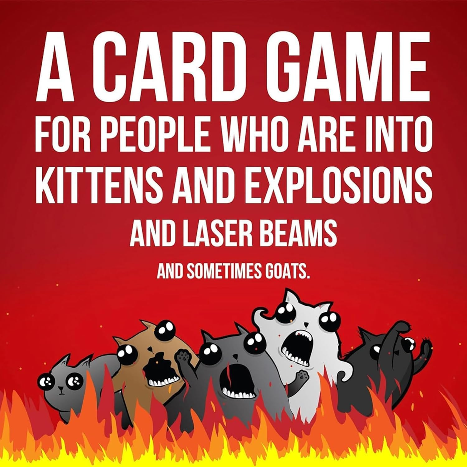 Exploding Kittens Original Edition | Exclusive Tin Box Edition | Easy Family-Friendly Party Games - Card Games for Adults, Teens & Kids - 2-5 Players
