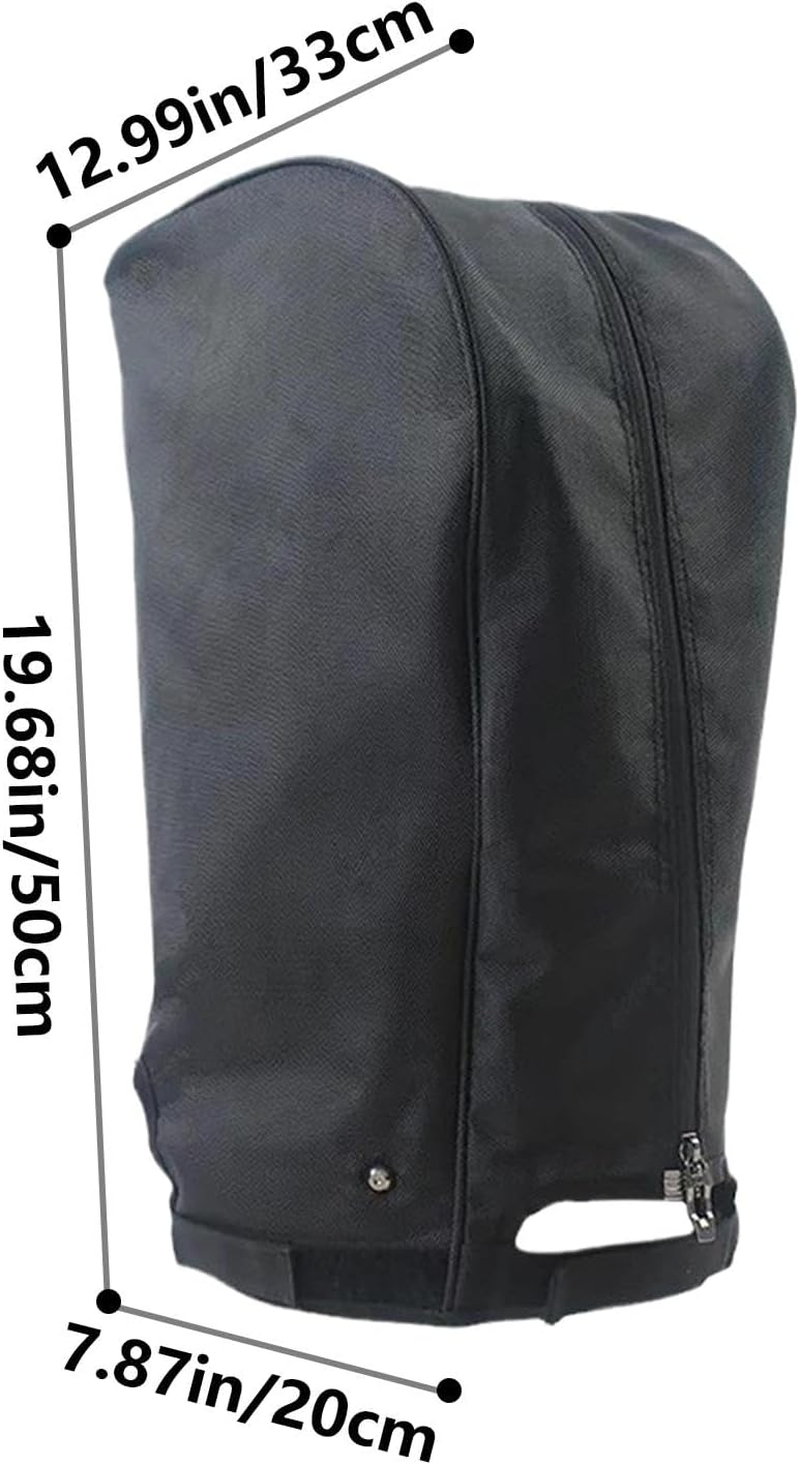 Qkbuza Golf Bag Cover - Rain Hood Dustproof Golf Bag Rain Cover - Portable Club Protector Golf Bag Cover with Snap Button for Golfer image number 6
