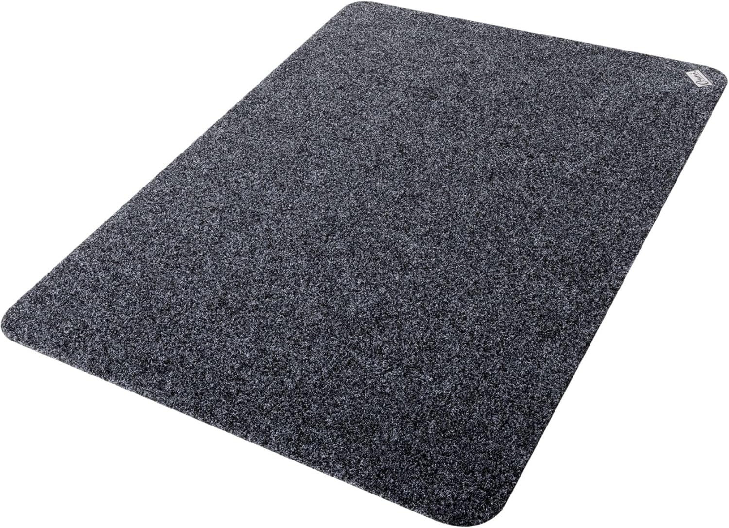 Conni Anti-Slip Floor Mat - Mid Runner, Waterproof and Absorbent, Low Profile, Contains Spill and Leaks, Grey, 50 X 115 Cm
