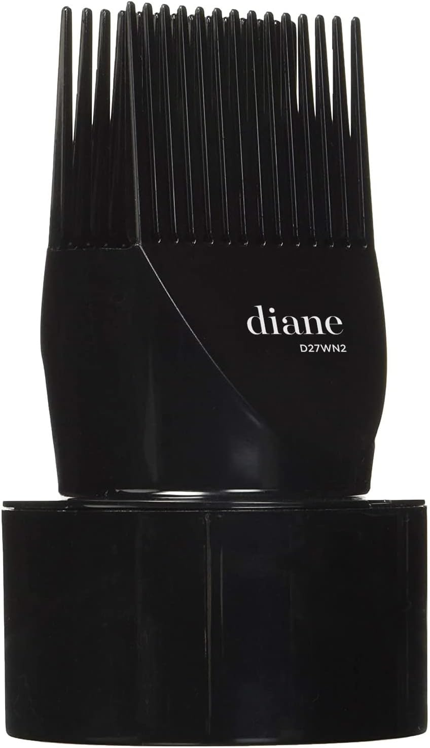 Diane Dryer Pick Attachment &ndash; Blow Dryer Comb Attachment, Fits Most Dryers with 2&rdquo; Barrels &ndash; Black &ndash; D27WN2 image number 1