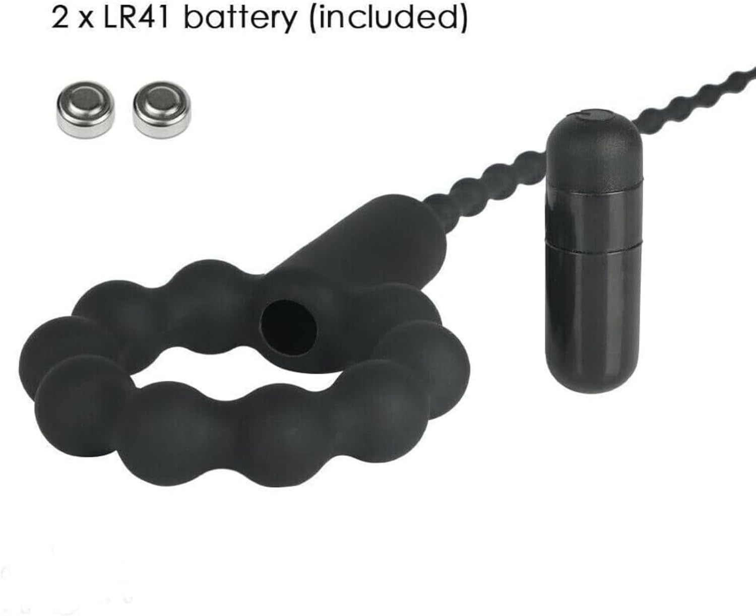 Urethral Vibrator Penis Stimulation Vibrating Prostate Massager for Men Adult Sex Toy image number 2