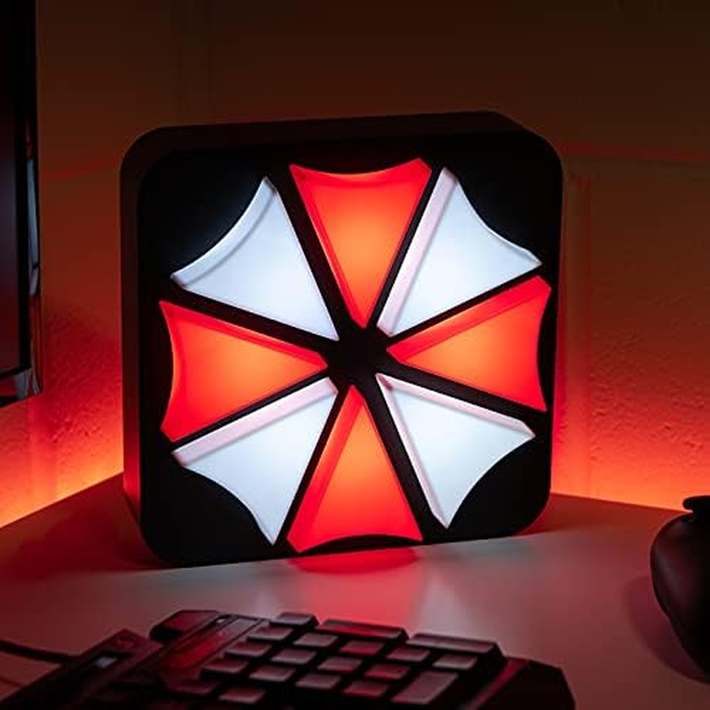 Numskull Official Resident Evil 3D Desk Lamp Wall Light for Bedroom, Office, Home, Study, Work image number 2