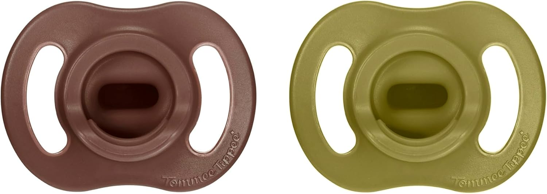 Tommee Tippee Ultra-Light Stayput Soother, 18-36M, 2 Pack, One-Piece Silicone Design image number 2