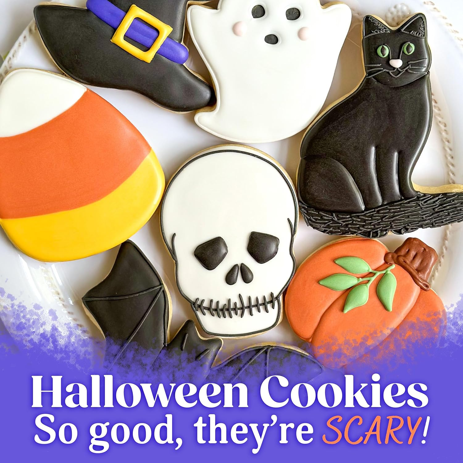 Ghost Cookie Cutter, 3" Made in USA by Ann Clark