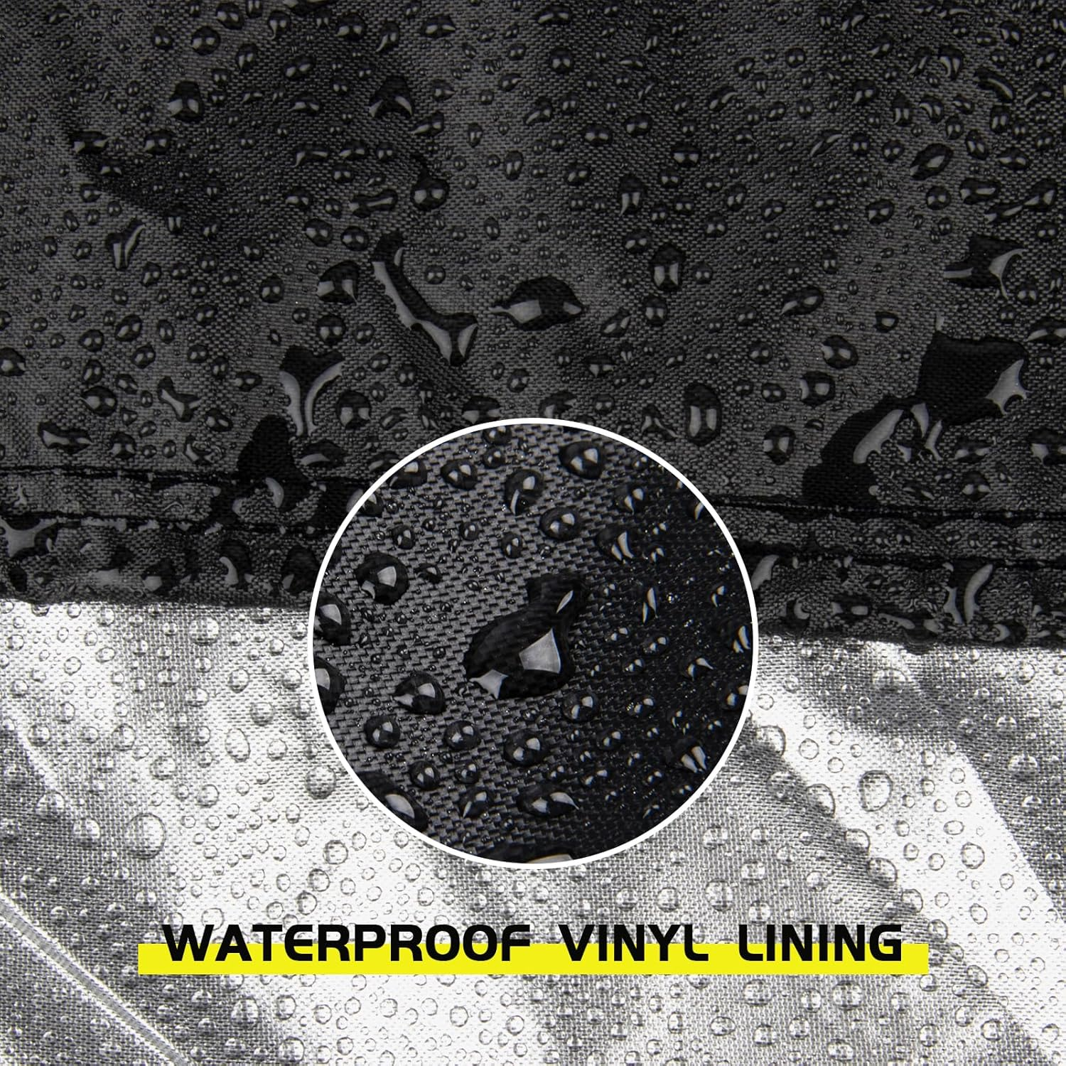 Gym Rack Cover with Waterproof Zipper - Protective Cover for Squat/Weight Lifting Rack, Home Gym Workout Equipment - Indoor or Outdoor image number 1