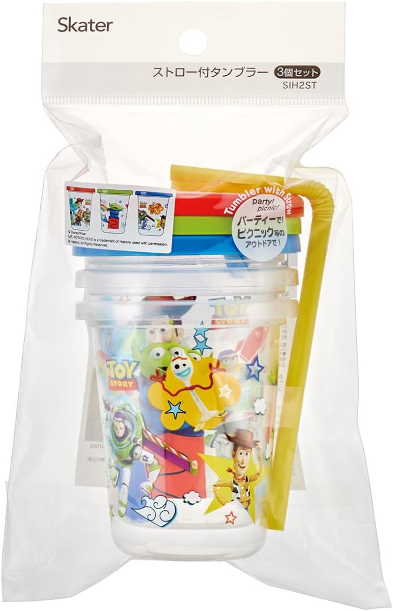 Skater Toy Story Tumbler with Straw 3 Piece Set image number 3