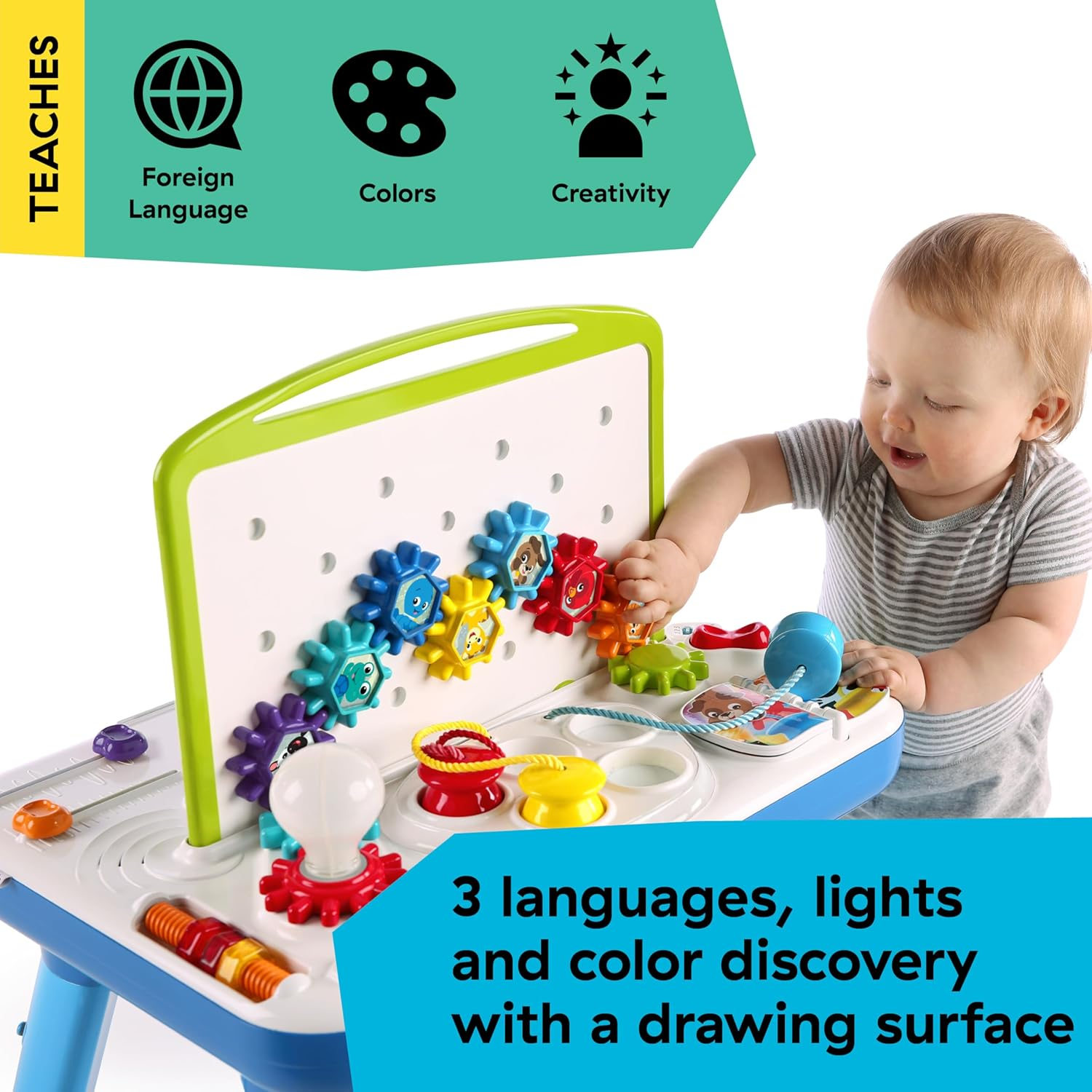 Baby Einstein Curiosity Table Activity Station image number 6