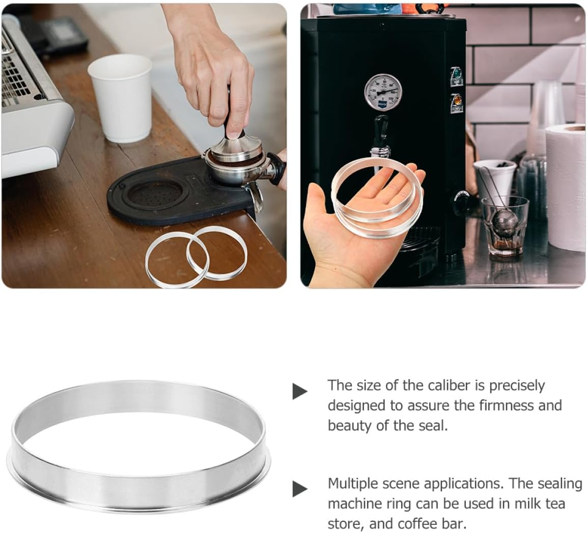 NULYLU Aluminum Milk Tea Sealer Ring Cup Sealing Machine Accessory for Automatic Cup Sealers Compatible with Milk Tea and Coffee Bar Machines image number 6