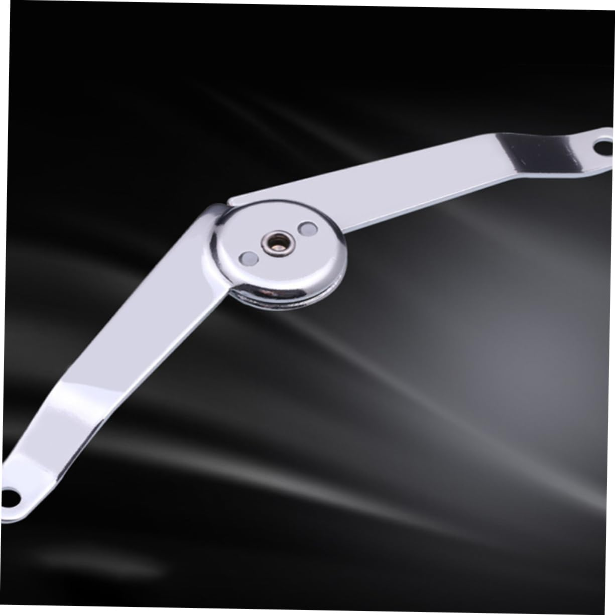 WOONEKY Metal Luggage Hinge Boxes Support Hinge 2Pcs Locating Rod Durable and Smooth image number 2