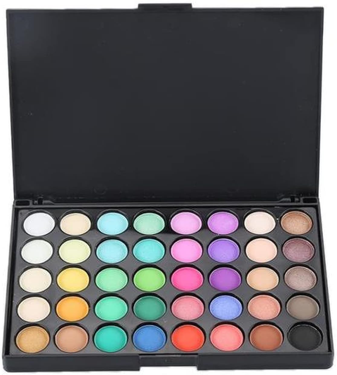 Beauty Glazed Eyeshadow Palette 40 Color Matte Eyeshadow Palette Glitter Eye Shadow Waterproof Long Lasting Make up Pallet Shimmer Fashion Women Beauty Eyes Beauty Glazed Palette(France)